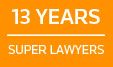 13 Years Super Lawyers